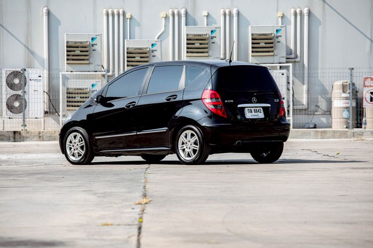 Mercedes-Benz A-Class 2007 A170 Sedan เบนซิน เกียร์อัตโนมัติ ดำ รูปที่ 3