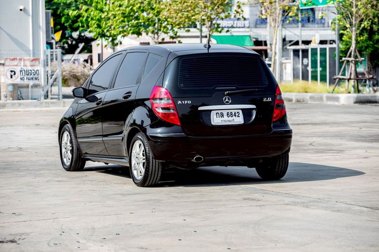 Mercedes-Benz A-Class 2007 A170 Sedan เบนซิน เกียร์อัตโนมัติ ดำ รูปที่ 4