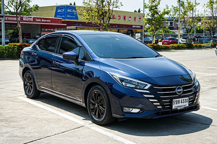 Nissan Almera 2024 1.0 V Sedan เบนซิน ไม่ติดแก๊ส เกียร์อัตโนมัติ น้ำเงิน รูปที่ 3