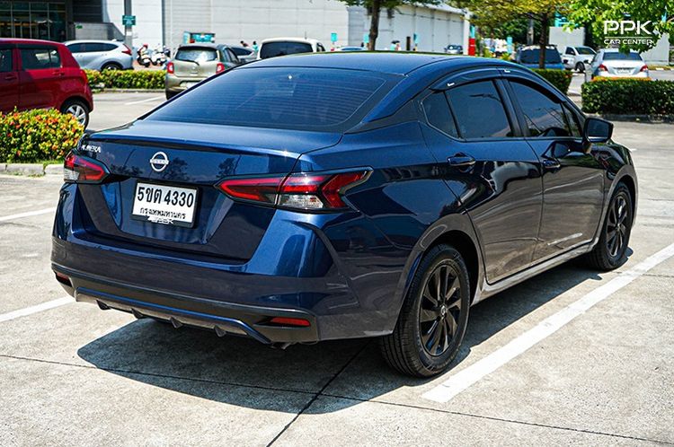 Nissan Almera 2024 1.0 V Sedan เบนซิน ไม่ติดแก๊ส เกียร์อัตโนมัติ น้ำเงิน รูปที่ 4