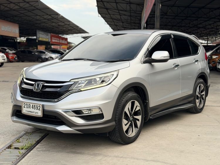 Honda CR-V 2015 2.4 EL 2WD Sedan เบนซิน ไม่ติดแก๊ส เกียร์อัตโนมัติ บรอนซ์เงิน รูปที่ 3