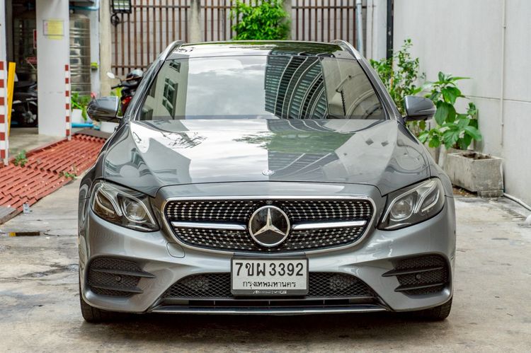 Mercedes-Benz E-Class 2017 E220 Sedan ดีเซล ไม่ติดแก๊ส เกียร์อัตโนมัติ เทา รูปที่ 3