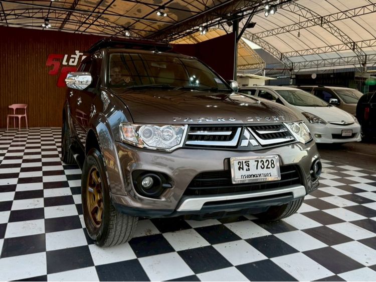 Mitsubishi Pajero Sport 2012 2.5 GT Utility-car ดีเซล ไม่ติดแก๊ส เกียร์อัตโนมัติ น้ำตาล รูปที่ 3