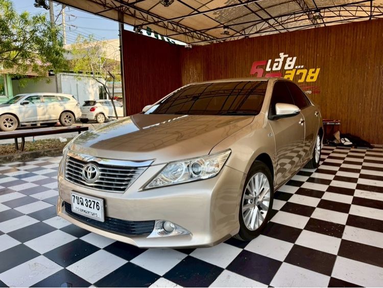 Toyota Camry 2012 2.0 G Sedan เบนซิน ไม่ติดแก๊ส เกียร์อัตโนมัติ น้ำตาล