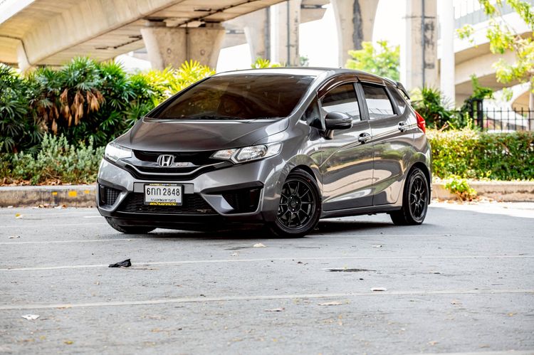 Honda Jazz 2017 1.5 SV i-VTEC Sedan เบนซิน เกียร์อัตโนมัติ เทา รูปที่ 3