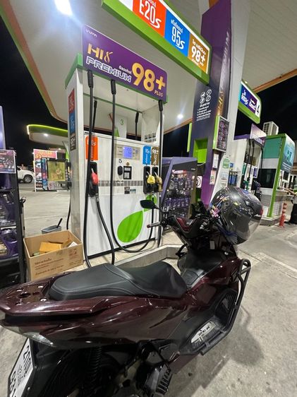 PCX 160 2025 ชิวไฟฟ้า ไมล์น้อย สีพิเศษคันเดียวในไทย ชุดสีเงาๆ รูปที่ 7