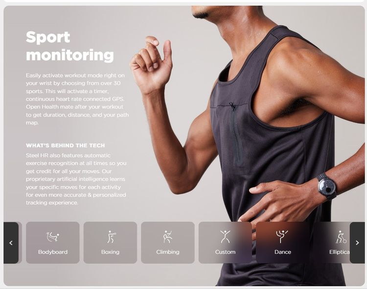 นาฬิกาข้อมือ หล่อเท่ดำน้ำเพื่อสุขภาพ l Withings ScanWatch Nova l แพทย์ในมือ FDA แบต35วัน ECG Sapphire 31.9k รูปที่ 5