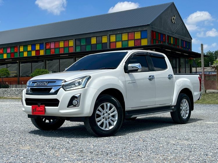 Isuzu D-MAX 2018 1.9 Hi-Lander Z Prestige Pickup ดีเซล ไม่ติดแก๊ส เกียร์อัตโนมัติ ขาว
