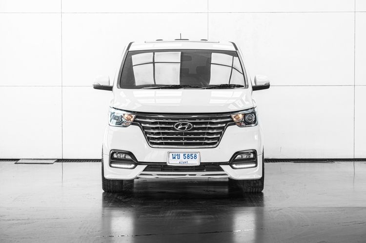 Hyundai H-1 2020 2.5 GRAND STAREX Utility-car ดีเซล ไม่ติดแก๊ส เกียร์อัตโนมัติ ขาว รูปที่ 3