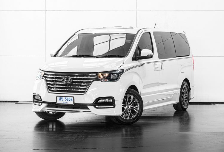 Hyundai H-1  2020 2.5 GRAND STAREX Utility-car ดีเซล ไม่ติดแก๊ส เกียร์อัตโนมัติ ขาว