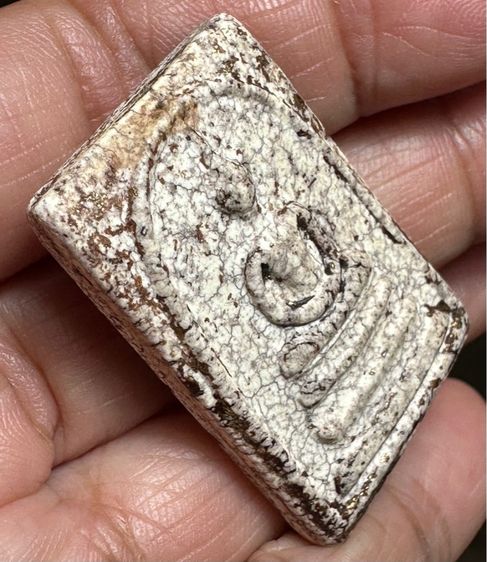 องค์ละ1250🙏พระสมเด็จ เนื้อเก่าๆ🙏พระสมเด็จพิมพ์เกศบัวตูม มีคราบรักน้ำเกลี้ยง รูปที่ 9