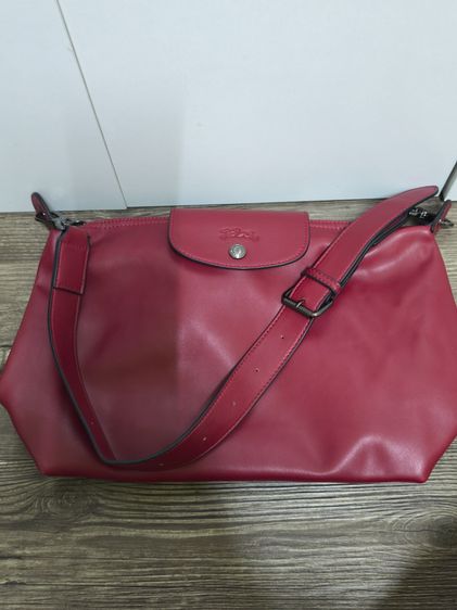 หนังแท้ ไม่ระบุ แดง กระเป๋า Longchamp