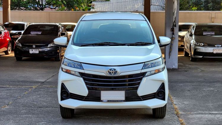 Toyota Avanza 2021 1.5 E Utility-car เบนซิน ไม่ติดแก๊ส เกียร์อัตโนมัติ ขาว รูปที่ 2