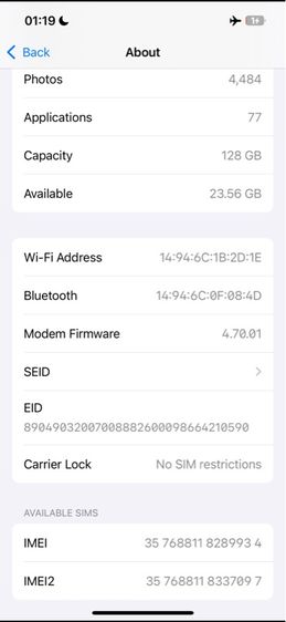 iphone 13 128GB รูปที่ 6