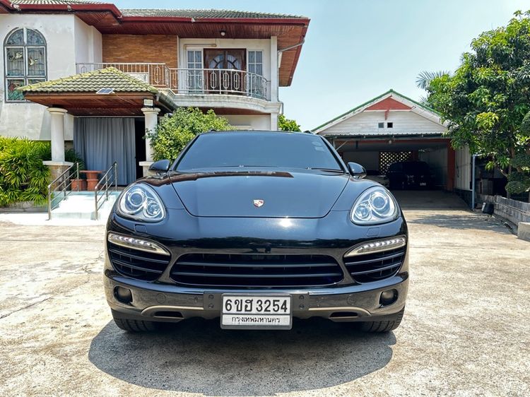 รถ Porsche Cayenne 3.0 Diesel 4WD สี ดำ