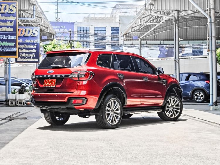 Ford Everest 2019 2.0 Titanium Plus Utility-car ดีเซล เกียร์อัตโนมัติ ส้ม รูปที่ 2
