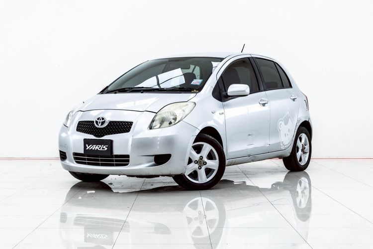 Toyota Yaris 2007 1.5 E Sedan เบนซิน ไม่ติดแก๊ส เกียร์อัตโนมัติ เทา