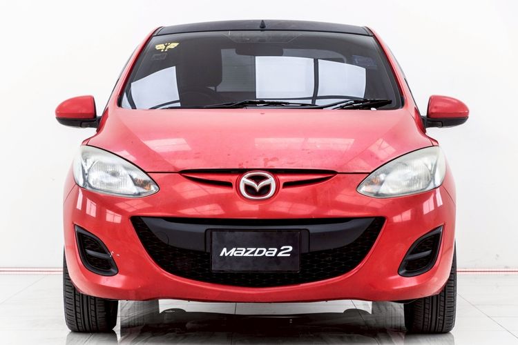 Mazda Mazda 2 2013 1.5 Elegance Groove Sedan เบนซิน ไม่ติดแก๊ส เกียร์อัตโนมัติ แดง รูปที่ 4