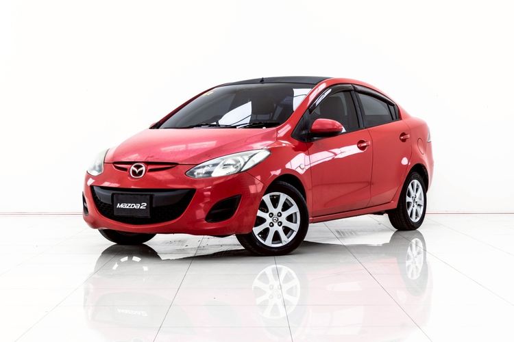 รถ Mazda Mazda 2 1.5 Elegance Groove สี แดง