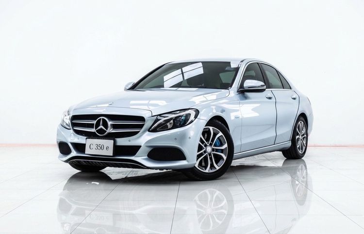 รถ Mercedes-Benz C-Class C350e สี เทา