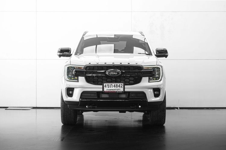 Ford Everest 2023 2.0 Turbo Sport Utility-car ดีเซล ไม่ติดแก๊ส เกียร์อัตโนมัติ ขาว รูปที่ 3