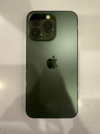 iphone13pro 256gb เครื่องศูนย์ไทย สีalpine green สภาพใหม่ ไม่มีรอย