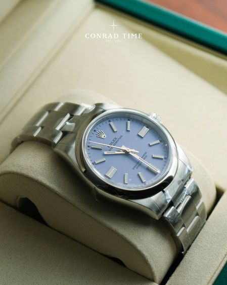 New Rolex Oyster Perpetual 134300 Lavender Dial Oyster Steel 2026 41mm. Fullset  รูปที่ 3