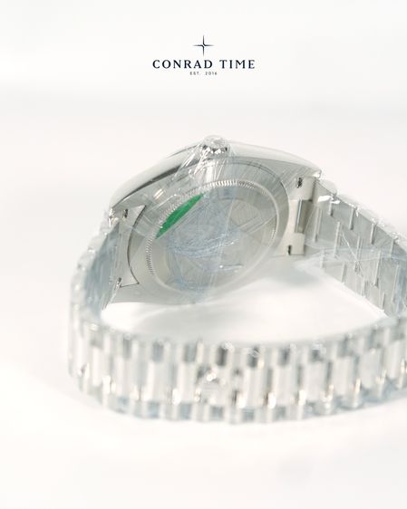 New Rolex Day-Date 228236 Ice Blue Dial Platinum President 2026 40mm. Fullset  รูปที่ 15