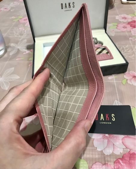 ลดราคา Daks กระเป๋าเงิน สีชมพู สภาพดีมาก รูปที่ 7
