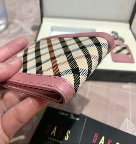 ลดราคา Daks กระเป๋าเงิน สีชมพู สภาพดีมาก รูปที่ 9