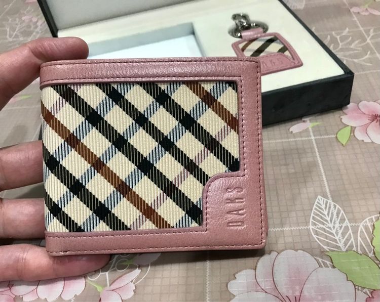 ลดราคา Daks กระเป๋าเงิน สีชมพู สภาพดีมาก รูปที่ 3