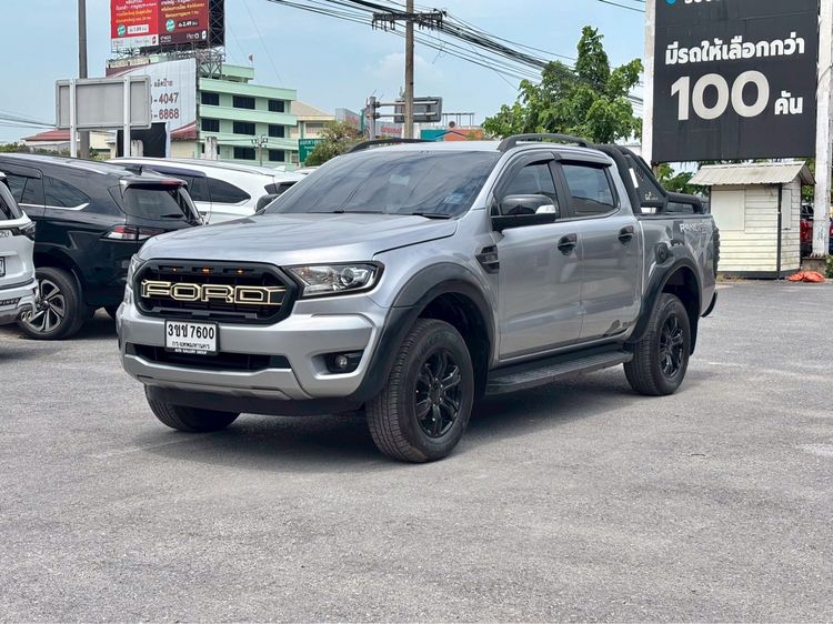 Ford Ranger 2022 2.2 Hi-Rider XLT Pickup ดีเซล ไม่ติดแก๊ส เกียร์อัตโนมัติ เทา รูปที่ 3