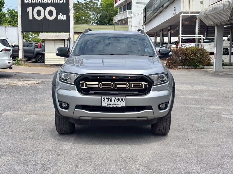Ford Ranger 2022 2.2 Hi-Rider XLT Pickup ดีเซล ไม่ติดแก๊ส เกียร์อัตโนมัติ เทา รูปที่ 2