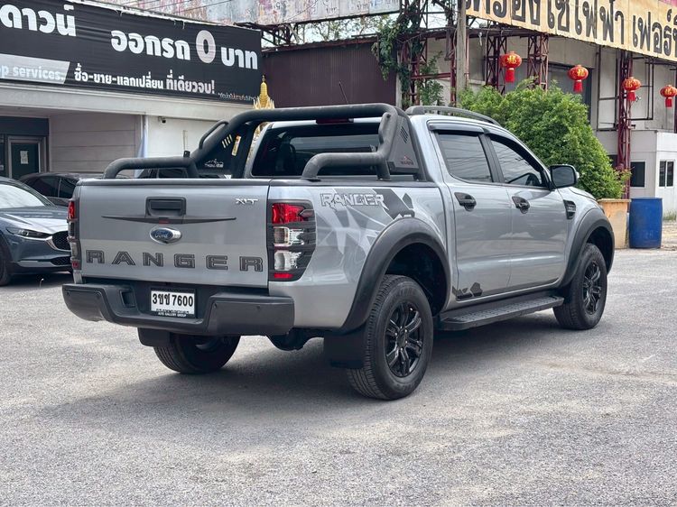 Ford Ranger 2022 2.2 Hi-Rider XLT Pickup ดีเซล ไม่ติดแก๊ส เกียร์อัตโนมัติ เทา รูปที่ 4