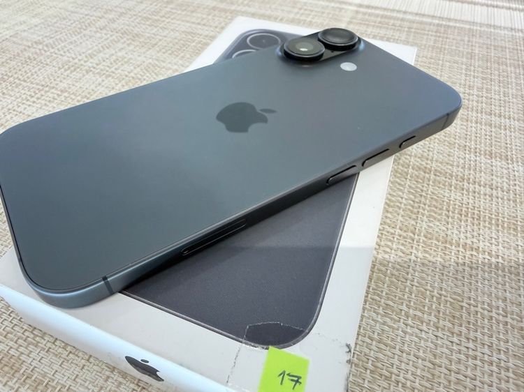 iPhone 17สีดำ 256gb จำนวนรอบ 10 ประกันศูนย์เดือน กุมภาพันธ์ปีหน้า รูปที่ 2