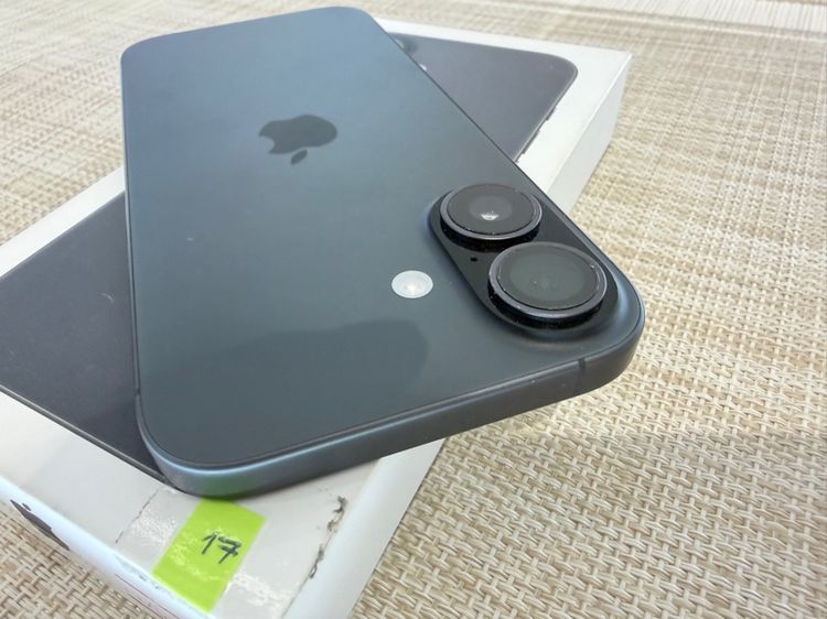 iPhone 17สีดำ 256gb จำนวนรอบ 10 ประกันศูนย์เดือน กุมภาพันธ์ปีหน้า รูปที่ 4
