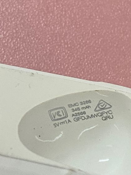 ขาย AirPods 3 ข้างซ้าย (A2565) แท้ ใช้งานได้ แต่ตัวกล่องไม่มีแบตชาร์จได้แบบตรง รูปที่ 3