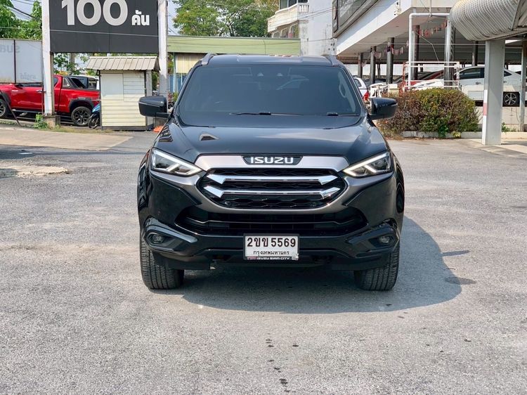 Isuzu MU-X 2021 3.0 Ultimate AT 2WD Utility-car ดีเซล ไม่ติดแก๊ส เกียร์อัตโนมัติ ดำ รูปที่ 2