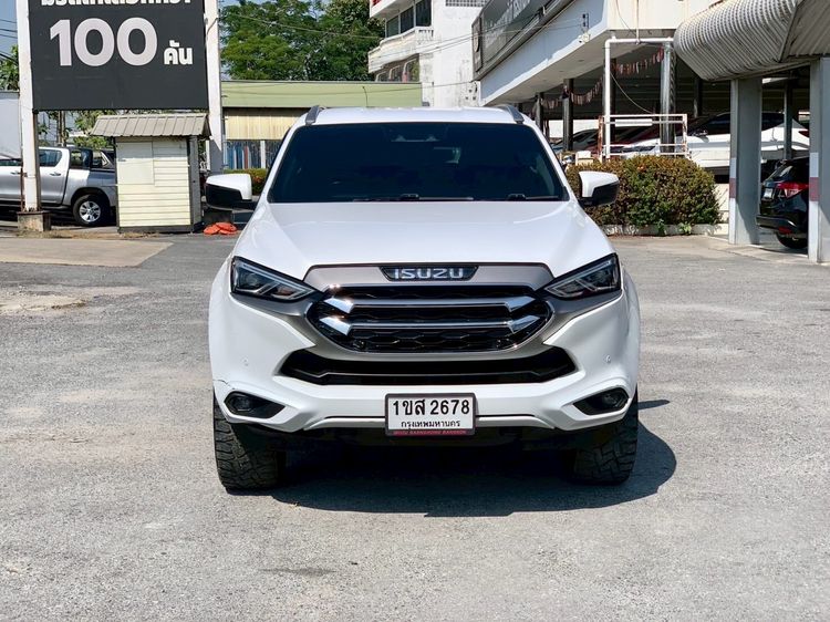 Isuzu MU-X 2021 3.0 Ultimate AT 4WD Utility-car ดีเซล ไม่ติดแก๊ส เกียร์อัตโนมัติ ขาว รูปที่ 2