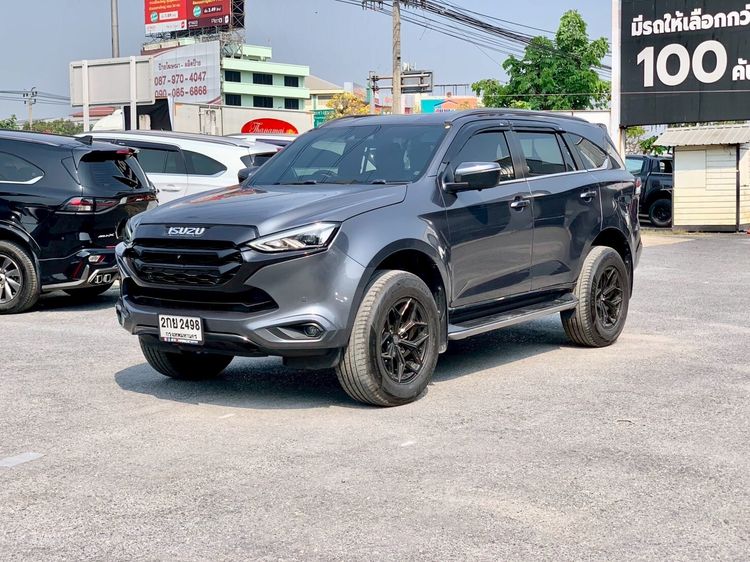 Isuzu MU-X 2022 3.0 Ultimate AT 4WD Utility-car ดีเซล ไม่ติดแก๊ส เกียร์อัตโนมัติ เทา รูปที่ 3
