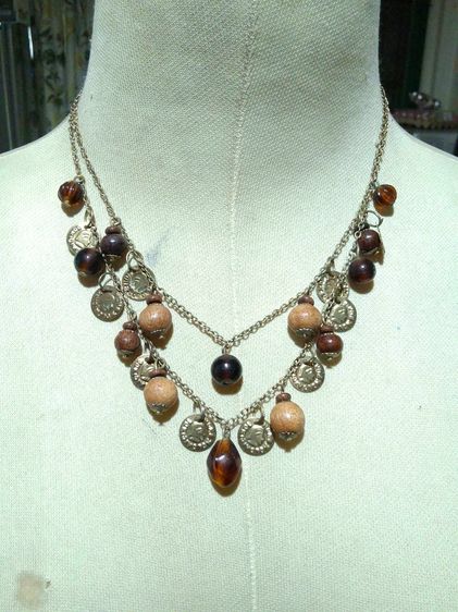 วินเทจแฟชั่น สร้อยคอคอ 