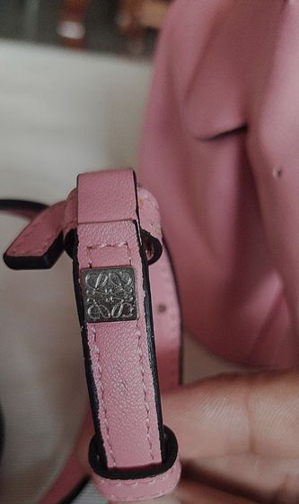 Loewe Elephant Mini Bag Pink  รูปที่ 8