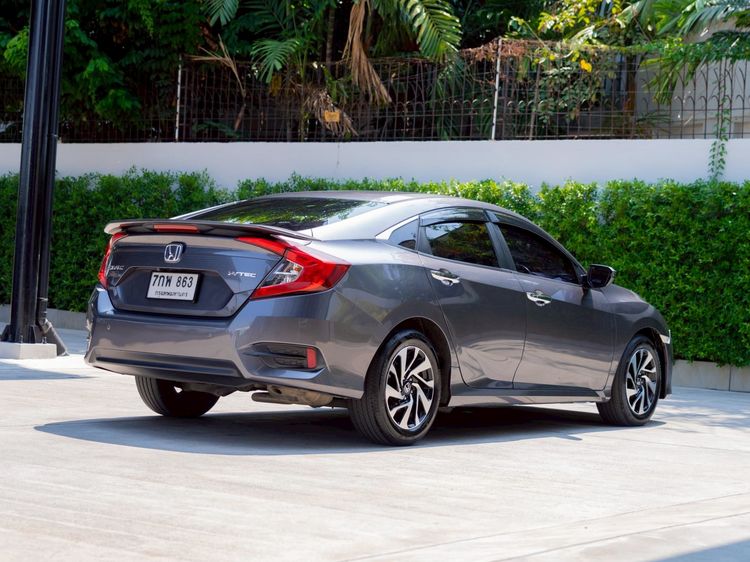 Honda Civic 2018 1.8 EL i-VTEC Sedan เบนซิน ไม่ติดแก๊ส เกียร์อัตโนมัติ เทา รูปที่ 4