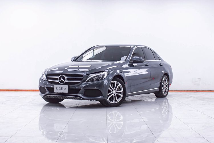 รถ Mercedes-Benz C-Class C350e สี เทา