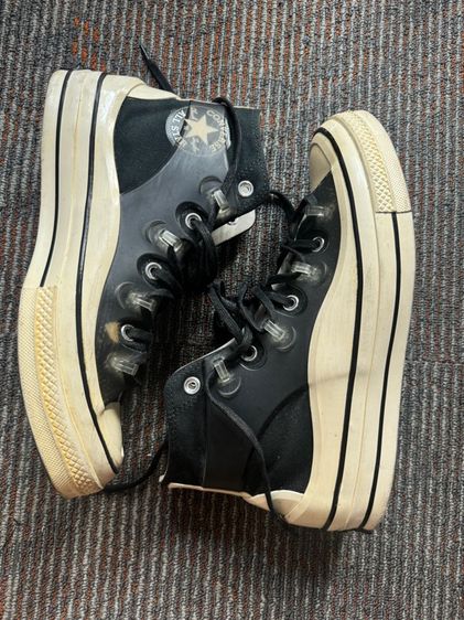 Converse Kim Jones x Chuck 70 High Black Black Egret 171257C Utility Wave Hi รูปที่ 8