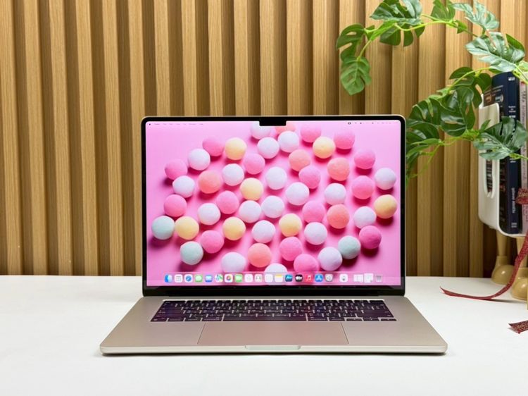 Apple แมค โอเอส 8 กิกะไบต์ อื่นๆ ไม่ใช่ MacBook Air 15-inch M2 2023 Ram8GB SSD256GB Starlight