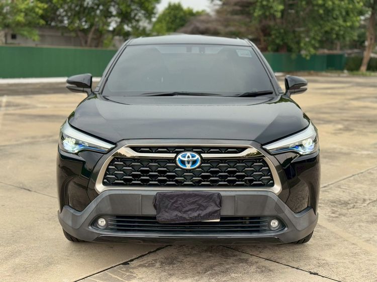 Toyota Corolla Cross 2020 1.8 Hybrid Premium Utility-car ไฮบริด ไม่ติดแก๊ส เกียร์อัตโนมัติ ดำ รูปที่ 3