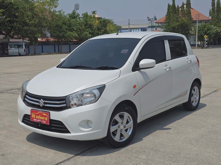 Suzuki Celerio 2020 1.0 GX Sedan เบนซิน ไม่ติดแก๊ส เกียร์อัตโนมัติ ขาว รูปที่ 2