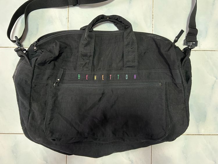 Rare Item กระเป๋าเดินทาง United Colors of Benetton Vintage 90s สภาพดีมาก