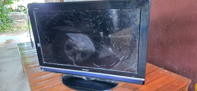 ทีวี TV LCD Sharp 32นิ้ว (32L400M) สาย+รีโมทครบ ใช้ได้ดีปกติครบทุกฟังก์ชัน -ตำหนิ-ฟิล์ม-หน้าจอเสื่อม